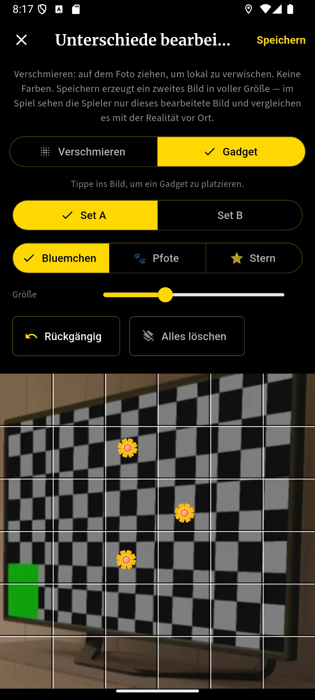 Fehler finden im Editor