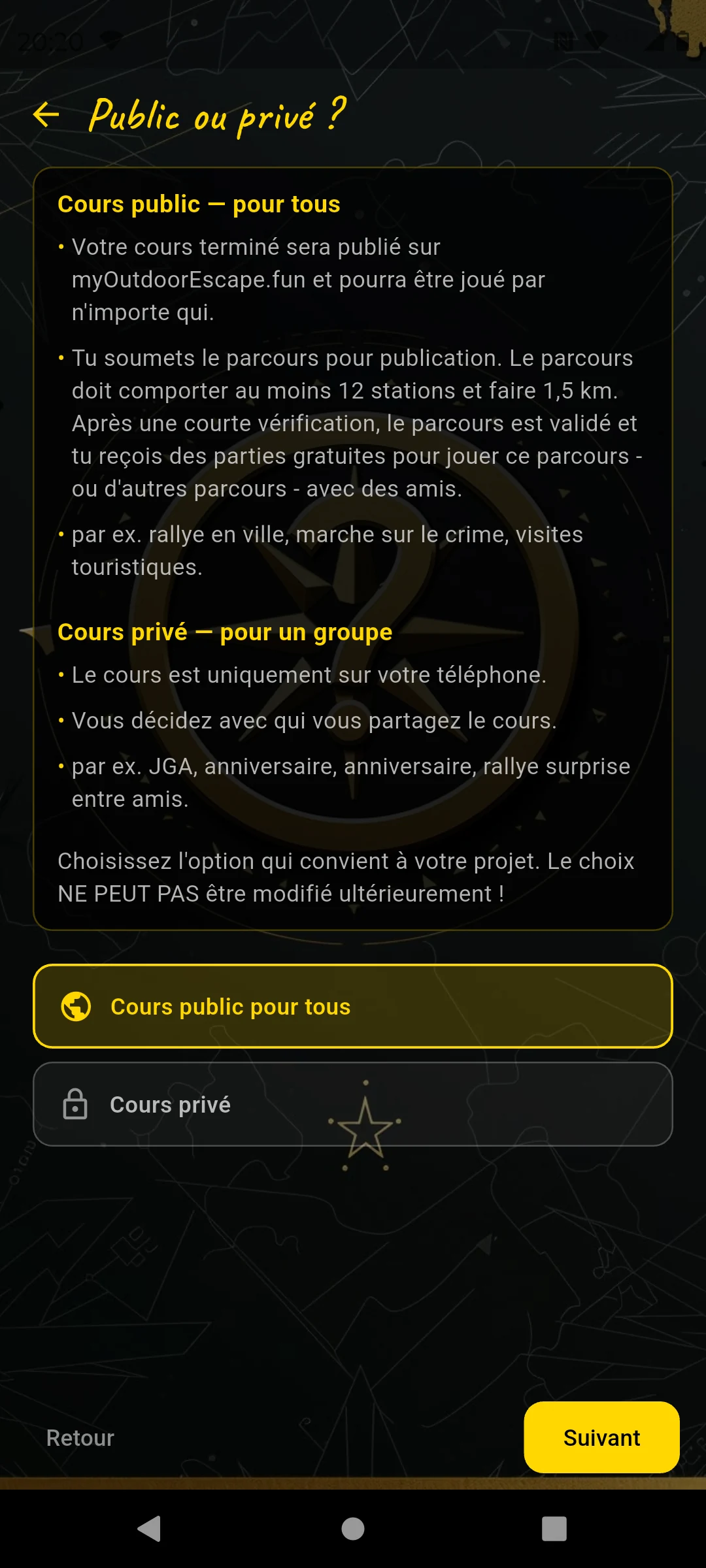 Public ou privé — choisir le type de parcours