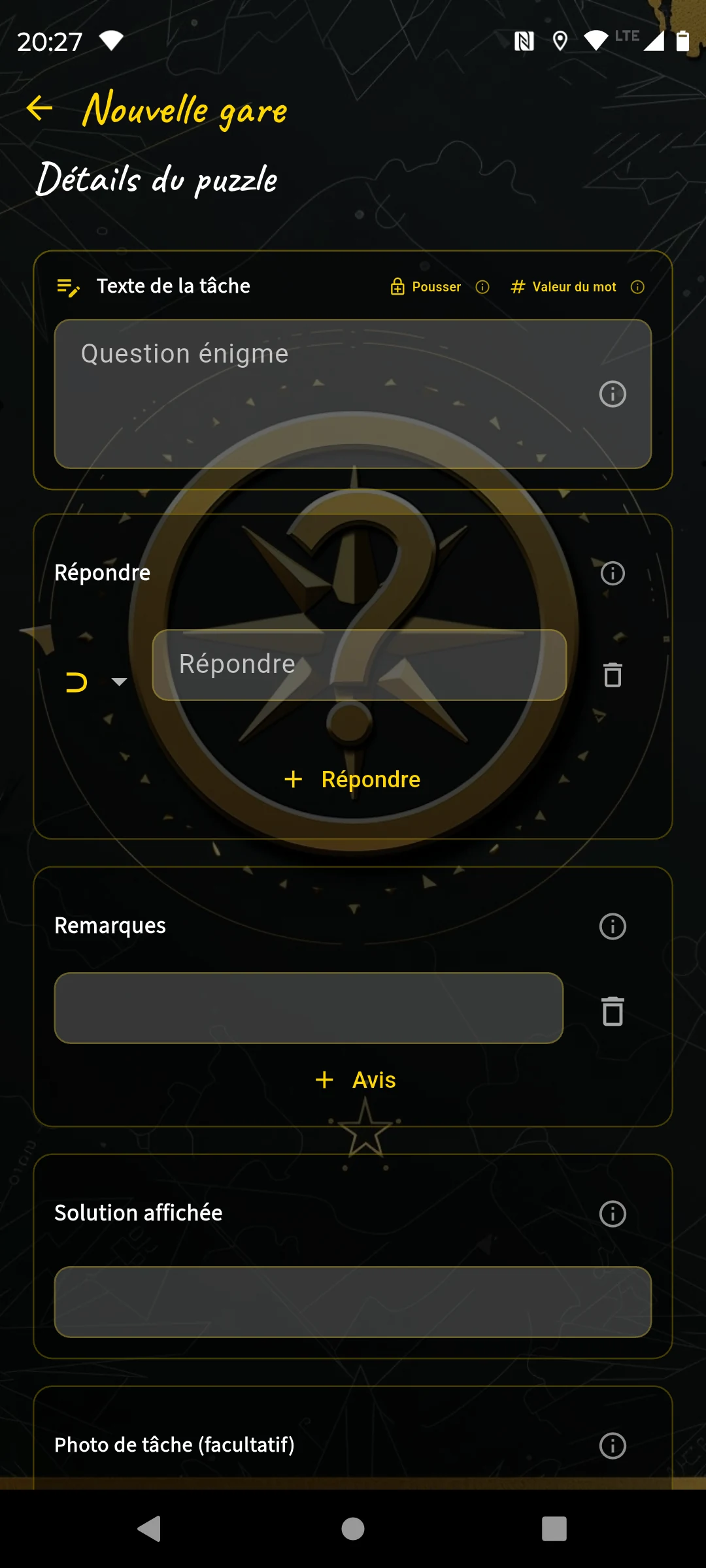 Question & Réponse — Éditeur