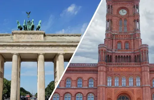 Vom Brandenburger Tor zum roten Rathaus